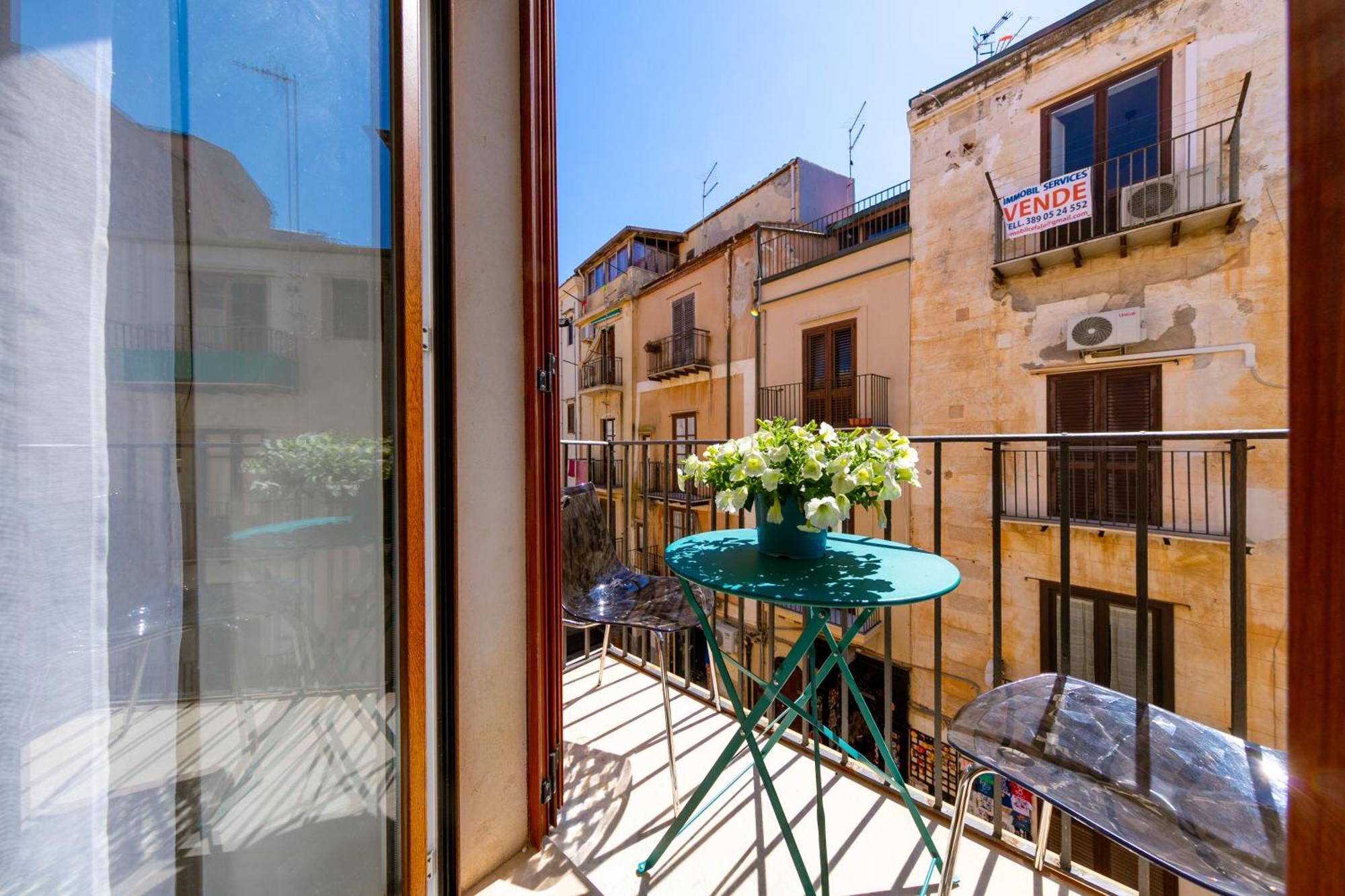 30 Balcone Bordonaro Apartman Cefalù Kültér fotó